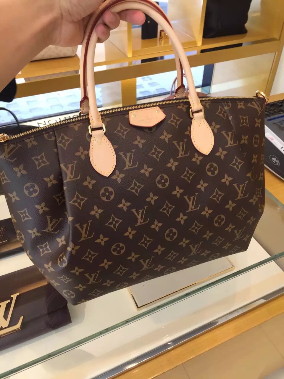Real Louis Vuitton Monogram Canvas Turenne GM Bag M48815